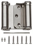 National Hardware N100-051 Satin Nickel Steel Double Acting Spring Hinge 3 In.. Fixed Price $26.45.