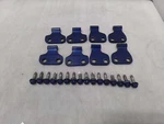 Jeep Jl Wrangler Inner 4 Door Hinges Set Ocean Blue Pbm 2018-2023 162228. Fixed Price $79.99.