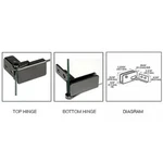 Crl Black Surface Mount Glass Door Hinge GDH96BL. Fixed Price $15.00.