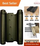 Adjustable Double Action Spring Hinge 6 Inch Metal Self-closing Dual Swing. Fixed Price $115.98.