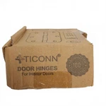 Ticonn Black 3.5 X Door Hinges 3/8 Radius Corner 6PK. Fixed Price $15.99.