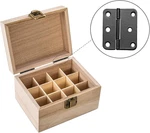 24PCS 1-1/2 Inch Length Black Metal Butt Hinges, Flat Small Door Asymmetri. Fixed Price $19.72.