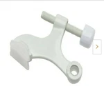 Lot Of 4 New Everbilt White Adjustable Hinge Door Stop 585 577 Free Shipping. Fixed Price $14.99.