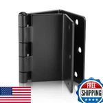 Haidms 6PK 3.5" Black Offset Hinges Heavy Duty Expandable Door Swing Clear. Fixed Price $99.38.