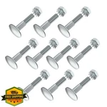 Sxkxm Box Truck Roll Up Door Parts, 1-1/4" Carriage Bolt And Nut, 10 Pcs. Fixed Price $27.99.