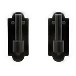 Lynn Cove Foundry Rounded Pintles 1 3/4" Offset Stainless Steel Black Pair. Fixed Price $19.95.