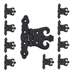 Wrought Iron Hinge Black Rustproof Door Cabinet Pack 10. Fixed Price $140.99.