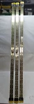 Stanley 47-1530 SC311 Steel/bright Brass Plated Continuous Hinge 1-1/2 X 48" (3). Fixed Price $55.00.