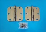 Deltana S35R5BB5, Commercial Ball Bearing 3-1/2"X3-1/2" Pair Of Hinges Antique. Fixed Price $14.51.
