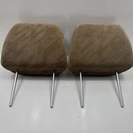 2002 2004 Honda Cr-v Crv Front Left & Right Side Headrests Tan Cloth. Fixed Price $54.87.