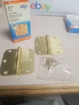 Door National N143-362 Set Of Hinges 3-1/2" New. Fixed Price $13.00.
