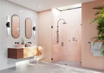 Glass Warehouse GW-WH-56-5 Illume 78"H X 56-1/2"W Hinged Bronze. Fixed Price $820.28.