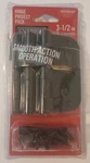 Everbilt 3-1/2 In. And 5/8 Radius Matte Black Smooth Action Hinge (3-PACK). Fixed Price $13.27.