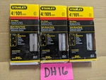 (6) Stanley 4" Door Hinges Satin Nickel Finish 1/4 Radius Corner S821-454 DH16. Fixed Price $15.00.
