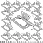 20 Pack 3 X 4 Inch Non Mortise Door Hinges Mobile Home Brushed Nicke. Fixed Price $36.35.