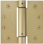 Emtek 95014US4 4"X4" Spring Square Mortise Hinge Pair - Satin Brass. Fixed Price $28.79.