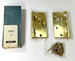 New Omnia Brass 975/4BT.3 1 Pair (2 Each) Solid Polished Door Hinge. Fixed Price $57.88.