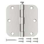 Jiw 6 Pack Nickel Door Hinges Brushed 3 1/2 Interior Satin.... Fixed Price $22.51.