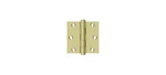 Deltana DSB33-UNL 3" X Square Hinge Unlacquered Brass Pair. Fixed Price $40.35.