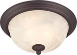 6230900 Naveen Two-light Flush-mount Exterior Fixture, Oil Rubbed Bronze Finish. Fixed Price $74.99.