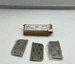 (2 Box Of 3) Design House Radius Door Hinges Satin Nickel 4" 5/8" 181594. Fixed Price $25.19.