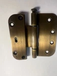 Adjustable Door Hinge-ashland Horizontal 4X4 Guide 2D V400 Antique Bronze. Fixed Price $40.00.