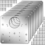 Hinge Repair Kit Plate Stainless Steel Cabinet Door Hole Fixing Brackets. Fixed Price $21.40.