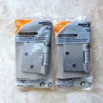 National Hardware 4 1/2" Ball Bearing Hinge Commercial Satin Chrome N236-010. Fixed Price $14.99.