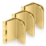 Haidms Pack Gold Offset Hinges 3.5 Inch Expandable Door Heavy Duty With. Fixed Price $64.52.