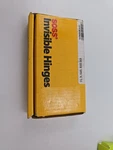 Soss Invisible Hinges E-coated Holes For Wood/metal 212US19 X 3-3/4" New. Fixed Price $33.24.