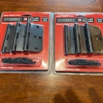 Lot Of 2, 3-PACK Everbilt 3-1/2 With 5/8 Radius Oil-rubbed Bronze. Fixed Price $15.60.