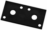 National Hardware N351-454 Steel Mending Plate, X 1.3 1/8, Black (6 Lot). Fixed Price $14.00.
