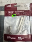 2-PIECE National Hardware N337-904 Reed Multipurpose Hook Satin Nickel. Fixed Price $17.99.