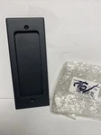 Emtek Modern Rectangular Flush Pull, 7/8 X 7" Dark Bronze Door Handle 221519. Fixed Price $12.95.