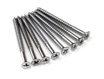 Polished Chrome Wood Screws 9 X 1/4 Inch For Residential Door Hinges - 24 Pack. Fixed Price $20.99.