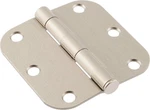 Hillman 5/8" Round Corner Door Hinge Satin Nickel (3"). Fixed Price $8.95.