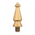 Door Hinges Bright Solid Brass Med Spire Finial Pair Renovator's Supply. Fixed Price $12.99.