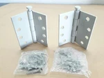 (2 Pc) Bommer Heavy Duty Butt Hinge Full Mortise 5 Knuckle W/ Hardware. Fixed Price $19.95.