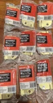 Lot Of 9, Everbilt With 5/8 Radius Satin Finish Brass Door Hinge 237 074. Fixed Price $16.99.