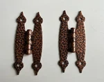 2 Amerock BPR3406AC 3/8" Offset Type Cabinet Hinges Antique Copper. Fixed Price $7.99.