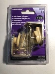 Hillman Cafe Hinges For Lightweight Swinging Louvered Doors Brass -new. Fixed Price $12.00.