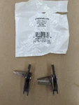 Servalite Surface Mount Glass Door Hinges GDH-96CH Stereo Cabinet Chrome. Fixed Price $8.95.