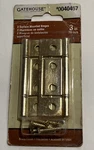 Gatehouse 2 Surface Mounted Hinges Brass Finish 0040467. Fixed Price $7.50.