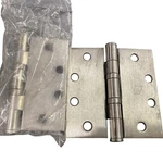Mckinney 1/2" X Full Mortise Bearing Hinges 26D Stainless TA2714 Set. Fixed Price $9.09.