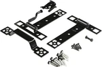 Craftsman Gate Kit N109-316 With Latch, Hinges, And Pull, Black. Fixed Price $47.21.