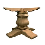 Osborne Wood Products 1145O 29 X 38 9/16 Large Pedestal Kit In Red Oak Pk. Fixed Price $2023.99.