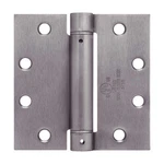 Satin Nickel 4.5X4.5 Inch Commercial Spring Hinge Heavy Duty Ul Rated. Fixed Price $31.93.
