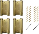 4PCS 2 Pairs 5" Double Action Spring Hinge Stainless Steel Cafe Saloon Door.... Fixed Price $70.50.