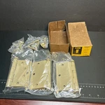 Stanley Door Hinges Pn: FBB163 4.5" X (pack Of 3) 06-1983 Nos Hd. Fixed Price $39.99.