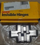 Soss Invisible Hinge 218US15 Satin Nickel. Fixed Price $29.99.